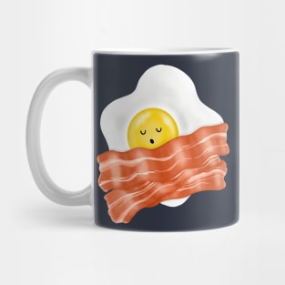 Sleeping Egg on Bacon Blanket Mug
